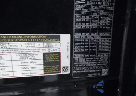 2024 Jaguar I-Pace R-Dynamic Hse из США, поврежденный, VIN SADHM2S14R1631676